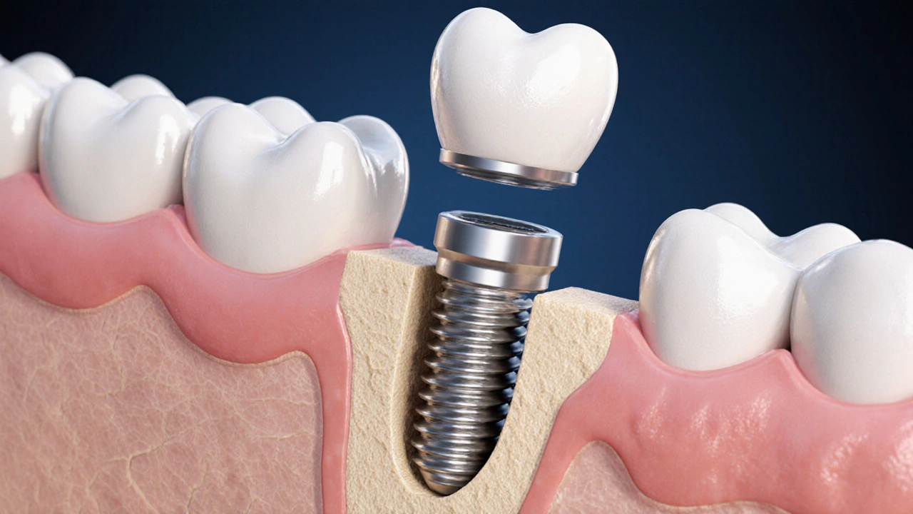 Jak zubní implantáty zlepšují stravování