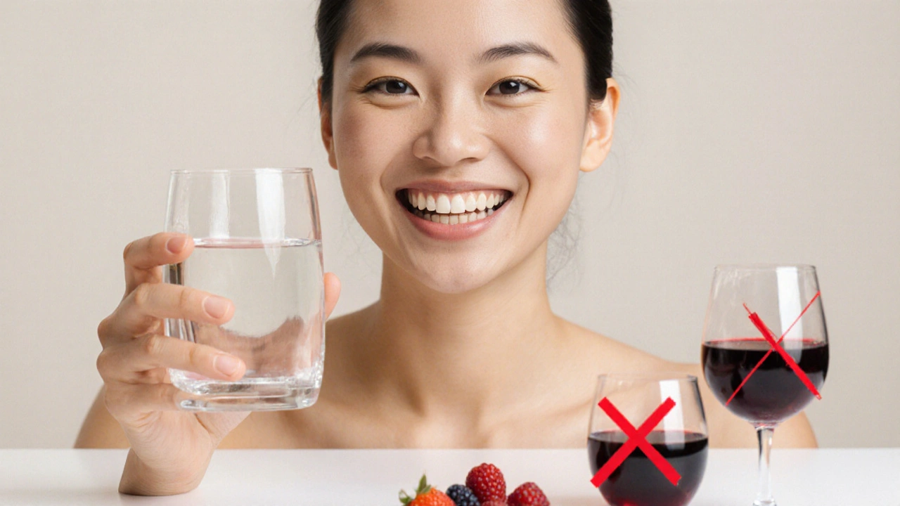 Co nemůžete po bělení zubů? Praktický průvodce, co jíst, pít a dělat po odbělení