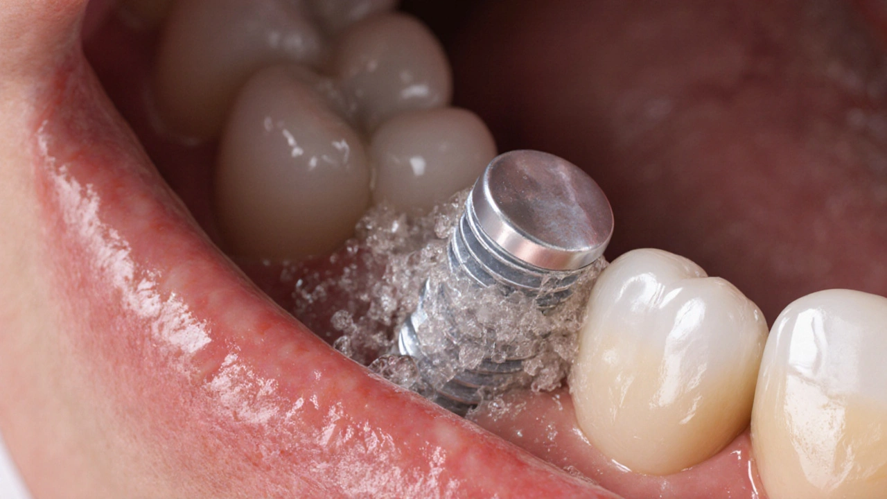 Zubní plak a jeho vliv na pacienty s implantáty