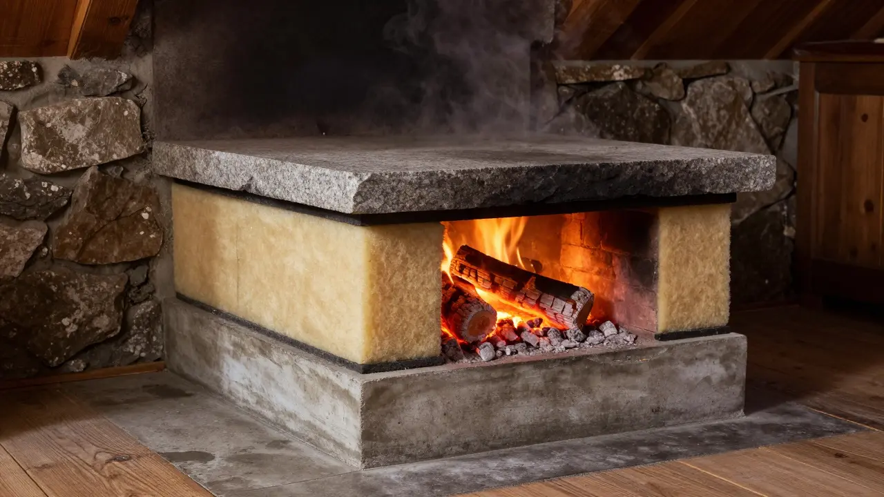 Co se dává pod kamna? Praktický návod na výběr správného materiálu
