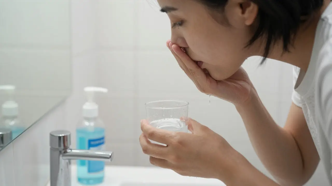 Jak často vyplachovat ústa peroxidem vodíku pro bělící účinky?