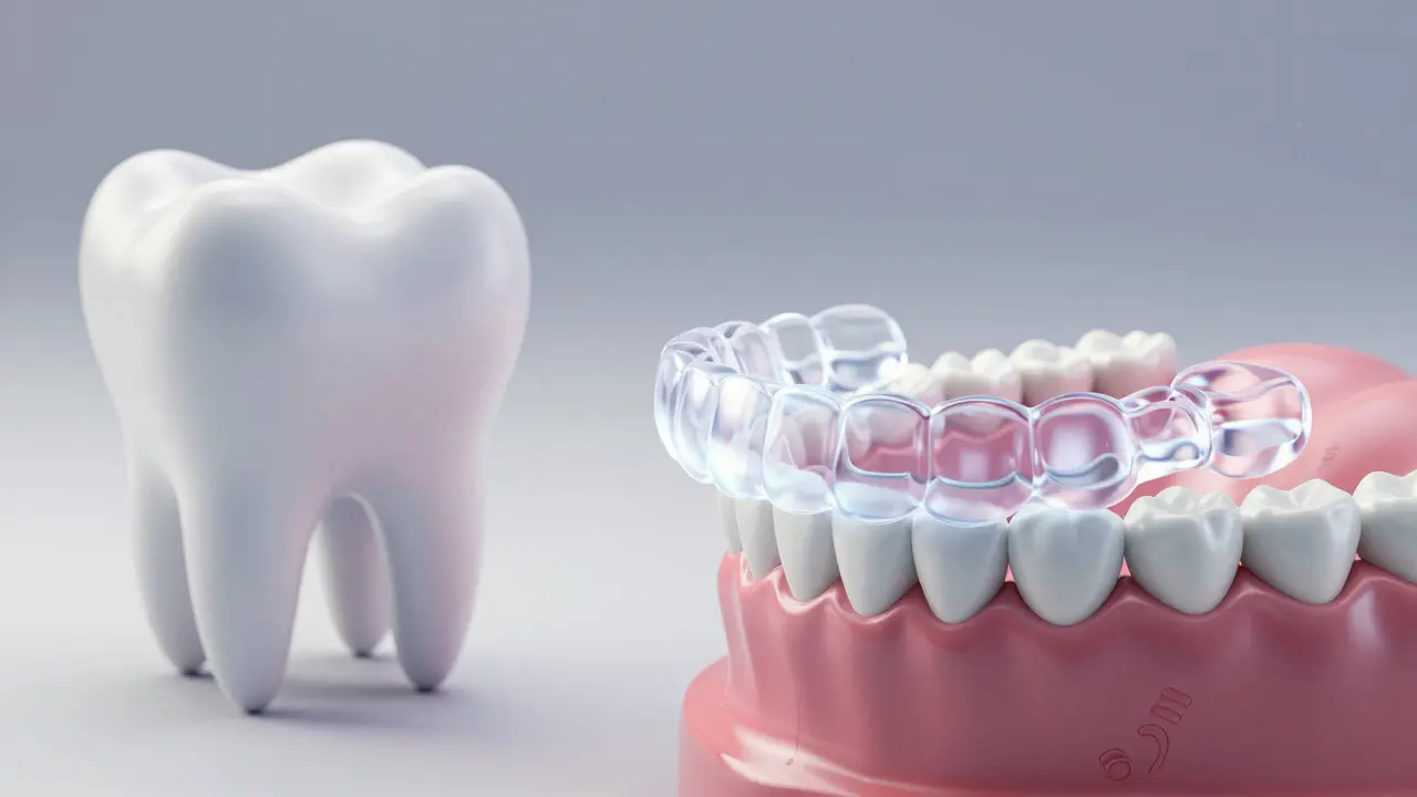 3D ilustrace rozdílů mezi běžnou stomatologií a specializovanou ortodoncií